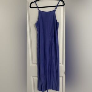 a new day Vibrant Blue Casual Halter Dress